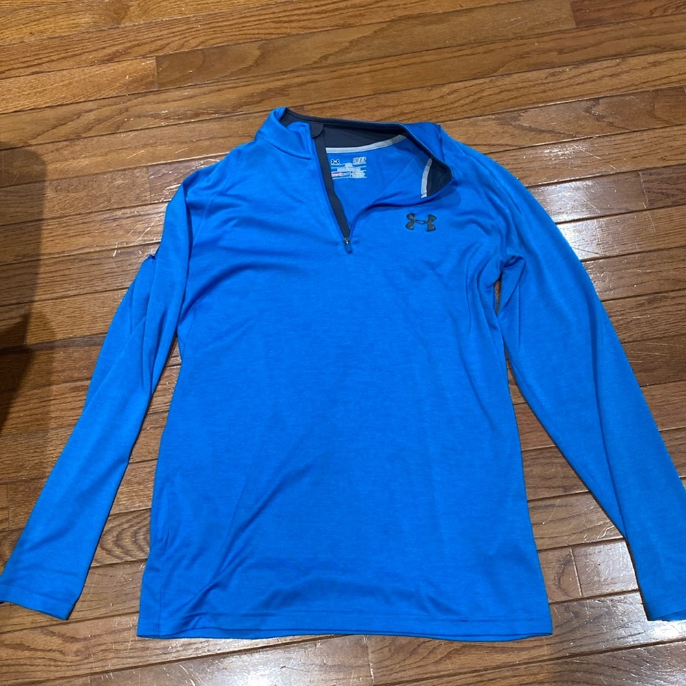 men under armor, half zip long sleeve T-shirt men’s small
